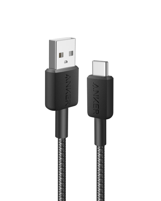EAN 194644125585 - Anker 322 cable USB 0,9 m USB A USB C Negro imagen 1
