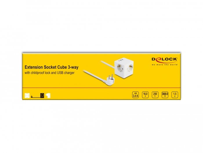 EAN 4043619114979 - DeLOCK 11497 toma de corriente CEE 7/3 + USB imagen 9