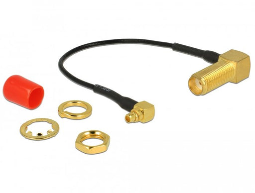 EAN 4043619896264 - DeLOCK 89626 cable coaxial 0,1 m SMA MMCX Negro imagen 1