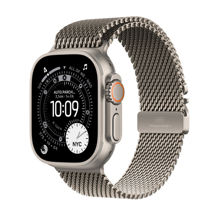 EAN 195950609837 - Apple Watch Ultra 3 OLED 49 mm Digital 422 x 514 Pixeles Pantalla táctil 5G Titanio Wifi GPS (satélite) imagen 1