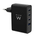 EAN 8052101435665 - Ewent EW1336 cargador de dispositivo móvil Universal Negro Corriente alterna Carga rápida Interior imagen 1