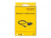 EAN 4043619638031 - DeLOCK 63803 cambiador de género para cable USB C 22-pin SATA Negro imagen 2