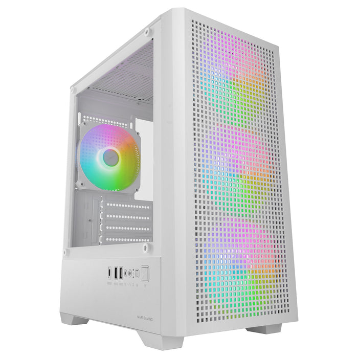 EAN 8435693114420 - Mars Gaming MCVECTORW carcasa de ordenador Mini Tower Blanco imagen 1