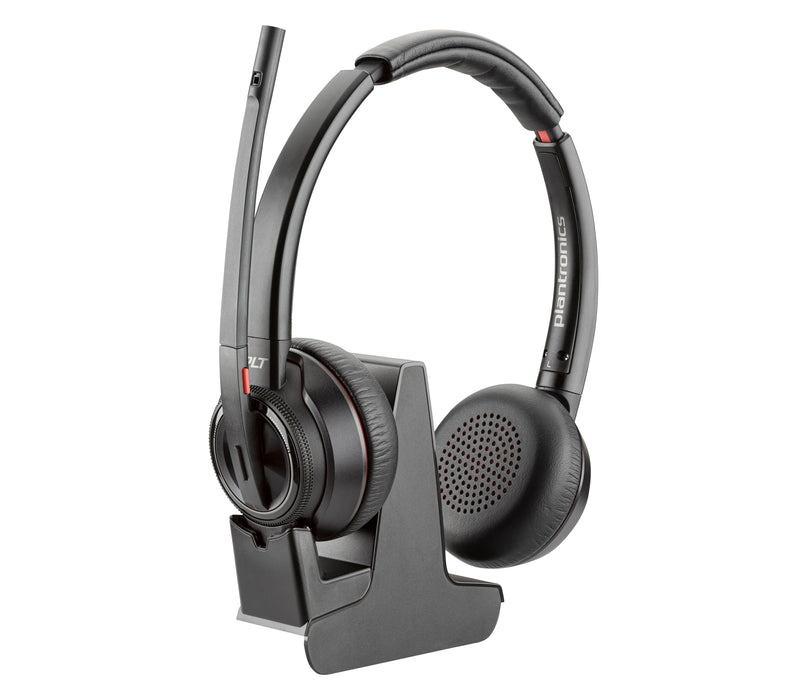EAN 0197498537689 - HP Poly Savi 8220 Stereo DECT 1880-1900 MHz Top +Charging Cradle Auriculares imagen 2