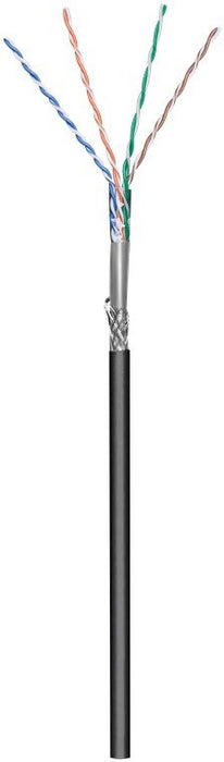EAN 4040849572968 - Goobay 57296 cable de red Negro 100 m Cat5e SF/UTP (S-FTP) imagen 3
