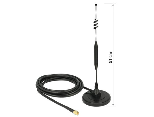 EAN 4043619124299 - DeLOCK 12429 antena para red Antena omnidireccional SMA 6 dBi imagen 1