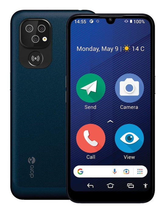 EAN 7322460084936 - Doro 8200 15,5 cm (6.1") SIM única Android 12 4G USB Tipo C 4 GB 64 GB 3000 mAh Azul imagen 1