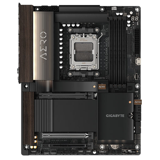 EAN 4719331880637 - GIGABYTE X870E AERO X3D DARK WOOD AMD X870E Zócalo AM5 ATX imagen 2
