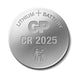 EAN 4891199212161 - GP Batteries Lithium CR2025 Batería de un solo uso Lithium-Manganese Dioxide (LiMnO2) imagen 1