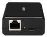 EAN 4002888734745 - Lindy 73474 divisor de red Energía sobre Ethernet (PoE) Negro imagen 3