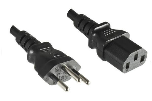 EAN 4032528024639 - DINIC CB-N-S-I cable de transmisión Negro 1,8 m Enchufe tipo J C13 acoplador imagen 1