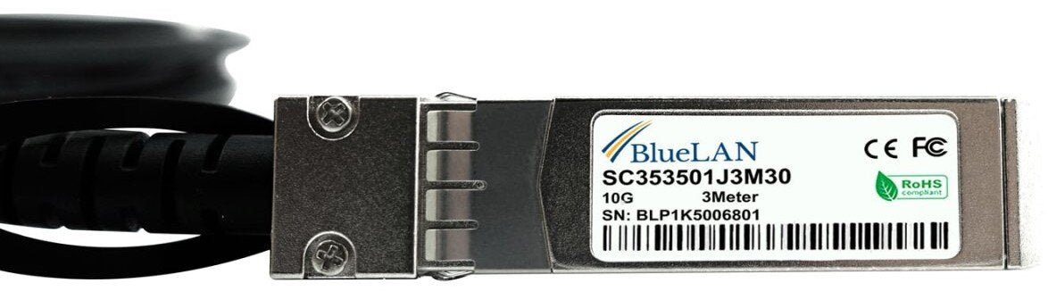 EAN 4063232632513 - BlueOptics SFP-H10GB-CU1M Cable de fibra óptica e InfiniBand 1 m SFP+ Negro imagen 3