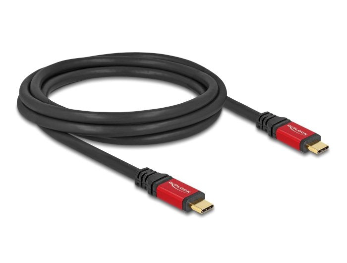 EAN 4043619800919 - DeLOCK 80091 cable USB USB 3.2 Gen 1 (3.1 Gen 1) USB C Negro, Rojo imagen 1