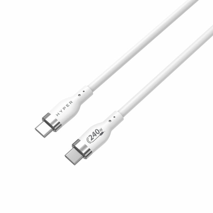EAN 6941921149543 - HYPER HJ4002WHGL cable USB USB 2.0 2 m USB C Blanco imagen 2