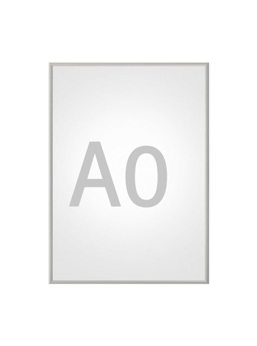 EAN 4002390054041 - MAUL 6604008 marco para pared 870 x 122 mm Rectángulo Plata imagen 1