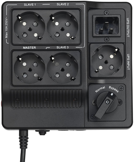 EAN 4260074973082 - PowerWalker MBS Negro 6 salidas AC 208-240 V imagen 2
