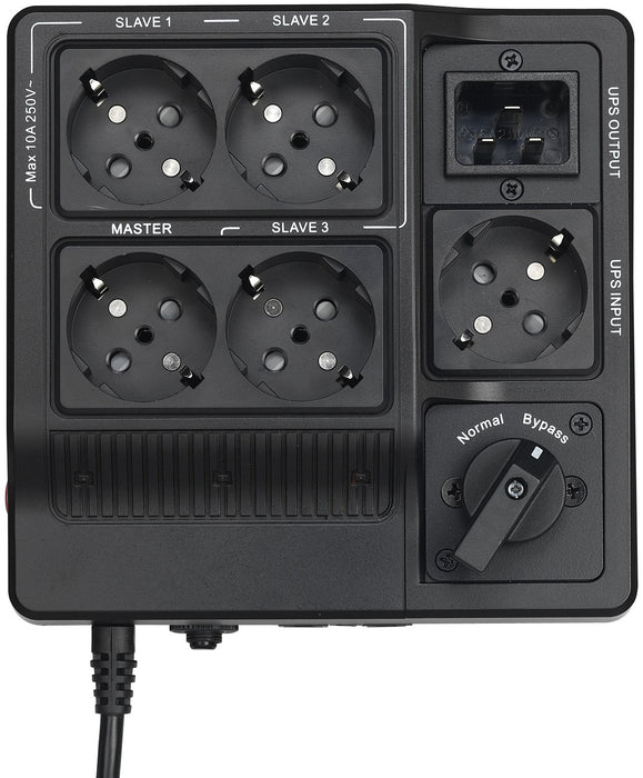 EAN 4260074973082 - PowerWalker MBS Negro 6 salidas AC 208-240 V imagen 2
