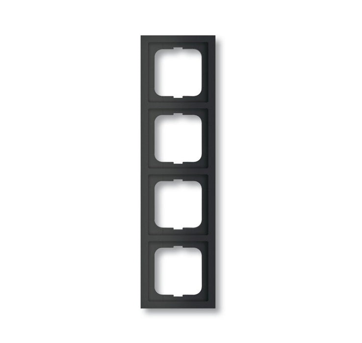 EAN 4011395128336 - Busch-Jaeger 1754-0-4422 placa de pared y cubierta de interruptor Negro imagen 1