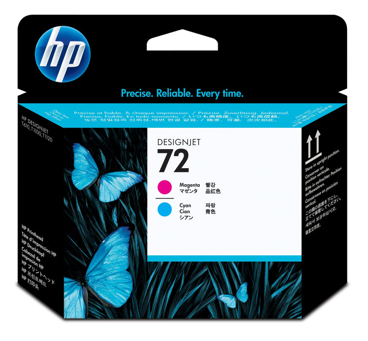 EAN 0808736779609 - HP 72 Magenta and Cyan DesignJet Printhead cartucho de tinta 1 pieza(s) Original Magenta, Cian imagen 1