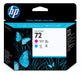 EAN 0808736779609 - HP 72 Magenta and Cyan DesignJet Printhead cartucho de tinta 1 pieza(s) Original Magenta, Cian imagen 1