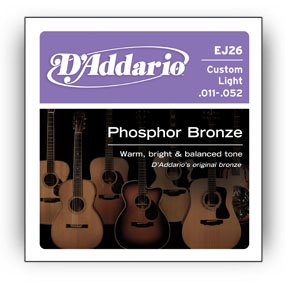 EAN 19954122164 - D'Addario EJ26 cuerda para instrumento musical Acústico 6 pieza(s) Acero Guitarra imagen 1