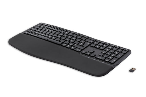 EAN 197498231440 - HP 680 Comfort Dual-Mode Keyboard teclado Hogar RF Wireless + Bluetooth AZERTY Belga Negro imagen 2