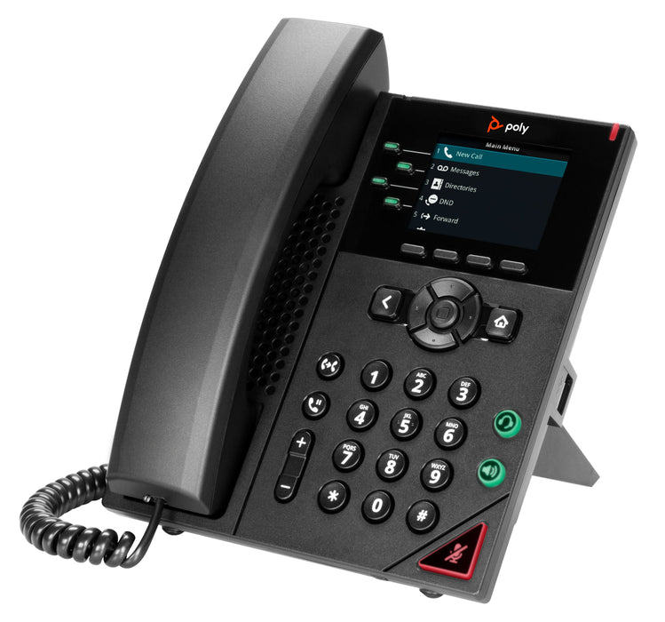 EAN 5715063792537 - HP Poly VVX 250 4-Line IP Phone and PoE-enabled teléfono IP Negro LCD imagen 3