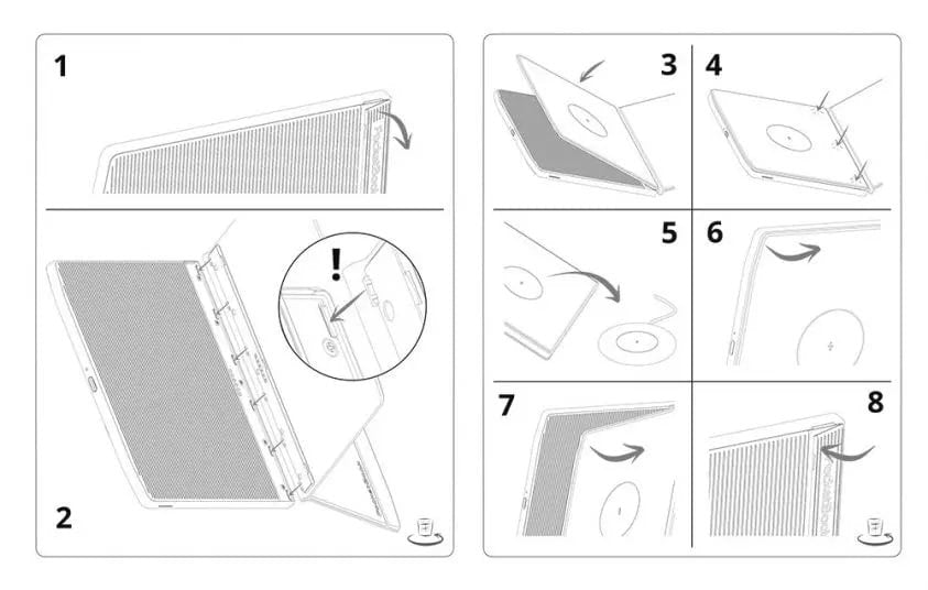 EAN 7640152096877 - PocketBook HN-QI-PU-700-BK-WW funda para libro electrónico 17,8 cm (7") Negro imagen 7