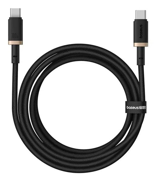 EAN 6932172669843 - Baseus P10377803U01-02 cable USB USB 2.0 2 m USB C Negro, Oro imagen 1