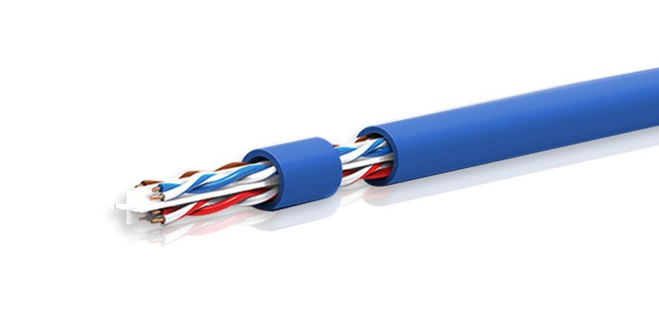 Inca Cable De Red Icat6-305m Awg23 Cat6 Utp Azul 305m Box Retail ...