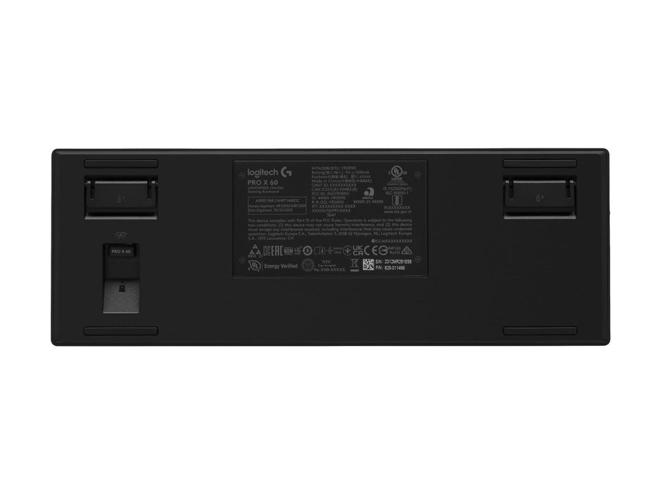 EAN 5099206112568 - Logitech G 920-011909 teclado Juego RF Wireless + Bluetooth QWERTY Nórdico Negro imagen 2