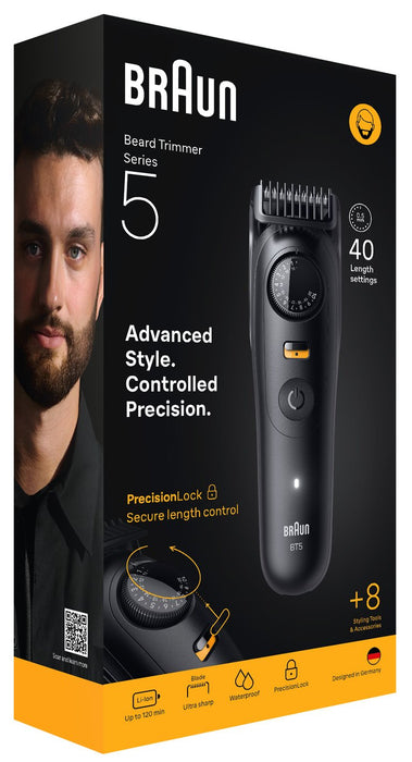 EAN 8700216428149 - Braun BeardTrimmer 5 BT5560 depiladora para la barba Batería 40 2 cm Mojado y seco Negro imagen 3