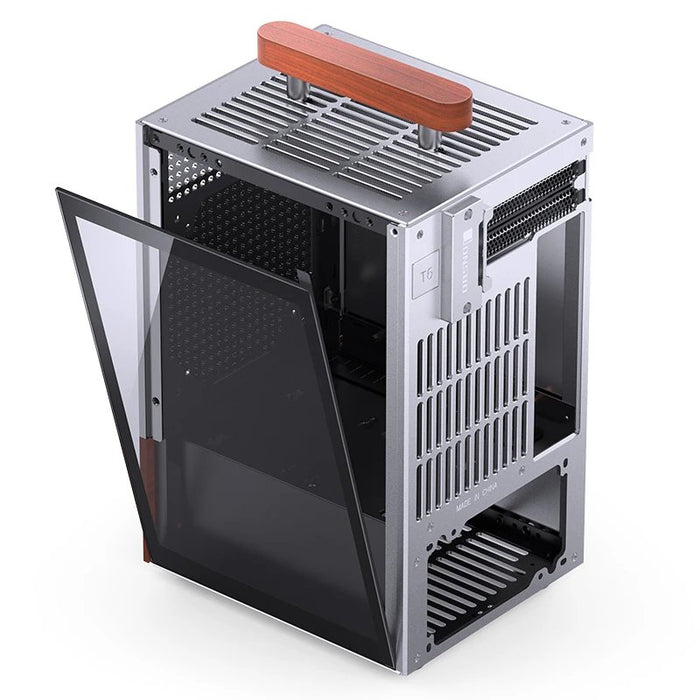 EAN 6970620554037 - Jonsbo T6 Midi Tower Madera, Plata imagen 7