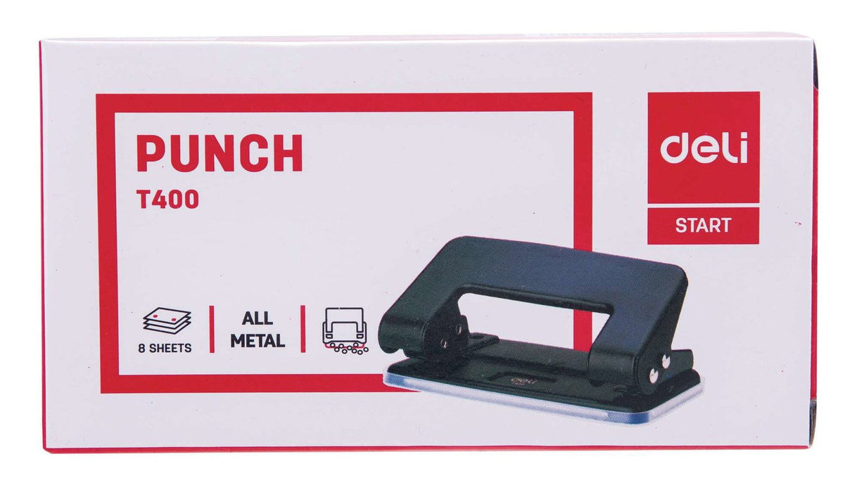 EAN 6921734946157 - Deli D381890 perforador de papel 8 hojas Negro imagen 5