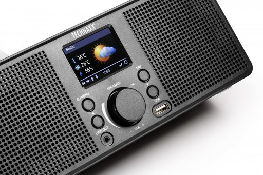 EAN 4260358124698 - Technaxx TX-153 radio Internet Digital Negro imagen 2