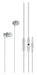 EAN 0887930425925 - Kodak 887930425925 auricular y casco Auriculares Alámbrico Dentro de oído Llamadas/Música Plata imagen 1