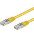 EAN 4040849952050 - Goobay 0.25m Cat. 5e SFTP cable de red Amarillo 0,25 m imagen 1