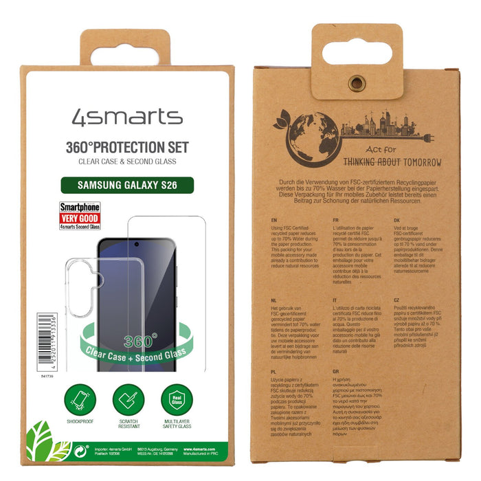EAN 4252011913336 - 4smarts 541739 funda para teléfono móvil 16 cm (6.3") Transparente imagen 5