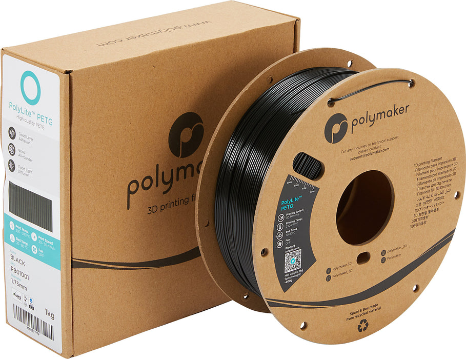 EAN 6938936710035 - Polymaker PB01001 material de impresión 3d Polietileno tereftalato glico (PETG) Negro 1 kg imagen 2