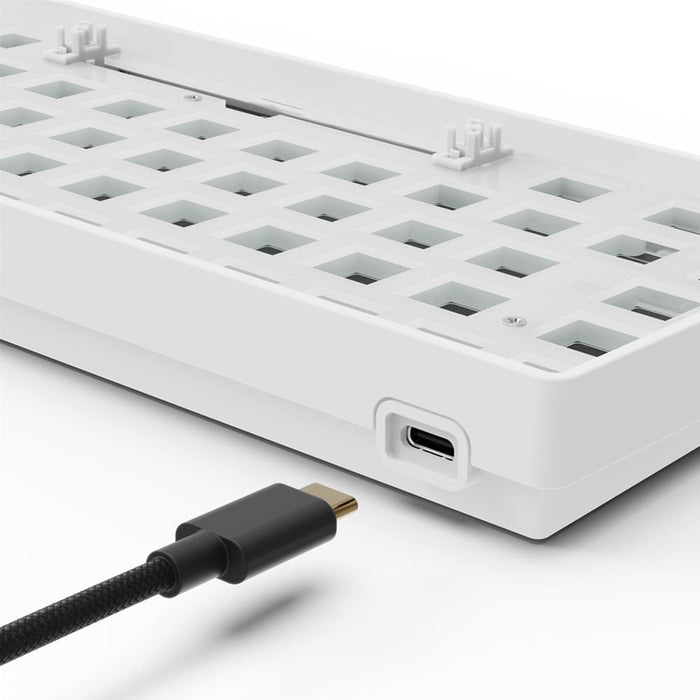 EAN 4044951041862 - Sharkoon SKILLER SGK50 S4 teclado Hogar USB QWERTY Alemán Blanco imagen 6