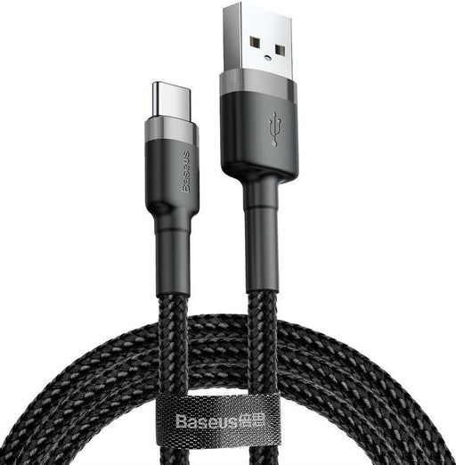 EAN 6953156278189 - Baseus Cafule cable USB USB 2.0 0,5 m USB A USB C 0,48 Gbit/s Negro imagen 1