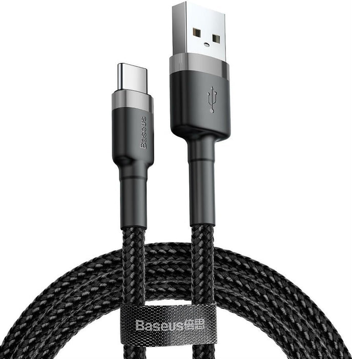 EAN 6953156278189 - Baseus Cafule cable USB USB 2.0 0,5 m USB A USB C 0,48 Gbit/s Negro imagen 1