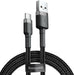 EAN 6953156278189 - Baseus Cafule cable USB USB 2.0 0,5 m USB A USB C 0,48 Gbit/s Negro imagen 1