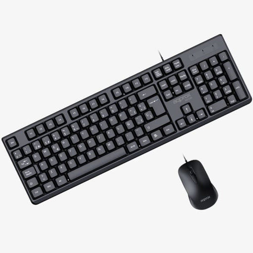 EAN 8435099535263 - Approx APPMX245 teclado Ratón incluido Universal USB QWERTY Español Negro imagen 2