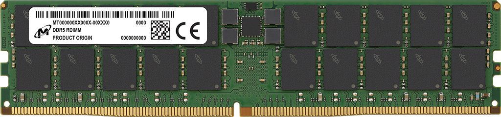 EAN 649528941756 - Micron MTC40F204WS1RC64BC1R módulo de memoria 96 GB 1 x 96 GB DDR5 6400 MT/s 288-pin DIMM ECC imagen 1