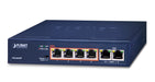 EAN 4711605282970 - PLANET FSD-604HP switch No administrado Fast Ethernet (10/100) Energía sobre Ethernet (PoE) Azul imagen 1