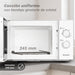 EAN 8426156019161 - Grunkel MWG-25GRILL microondas Blanco, Negro Microondas con grill Encimera 25 L 850 W imagen 5