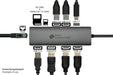 EAN 4014619881529 - Alcasa HUB-C001A hub de interfaz USB Tipo C 5000 Mbit/s Antracita imagen 4