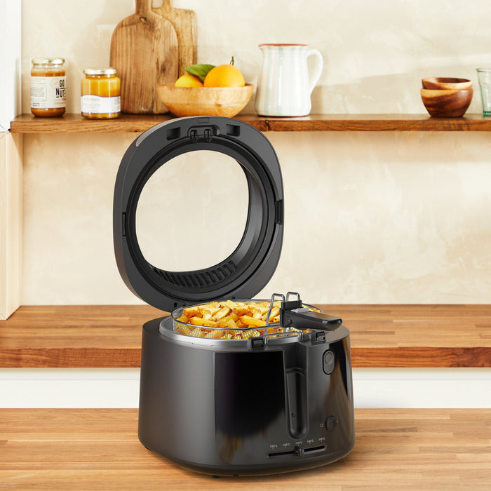 EAN 3045387299064 - Tefal Vision FF2528E0 freidora Sencillo 2,1 L Independiente 1900 W Negro imagen 9