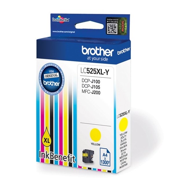 EAN 4977766731447 - Brother LC525XL-Y cartucho de tinta Original Extra (Súper) alto rendimiento Amarillo imagen 2